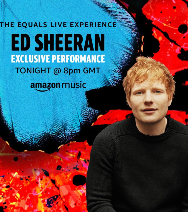 EdSheeran的Equals现场演出封面图